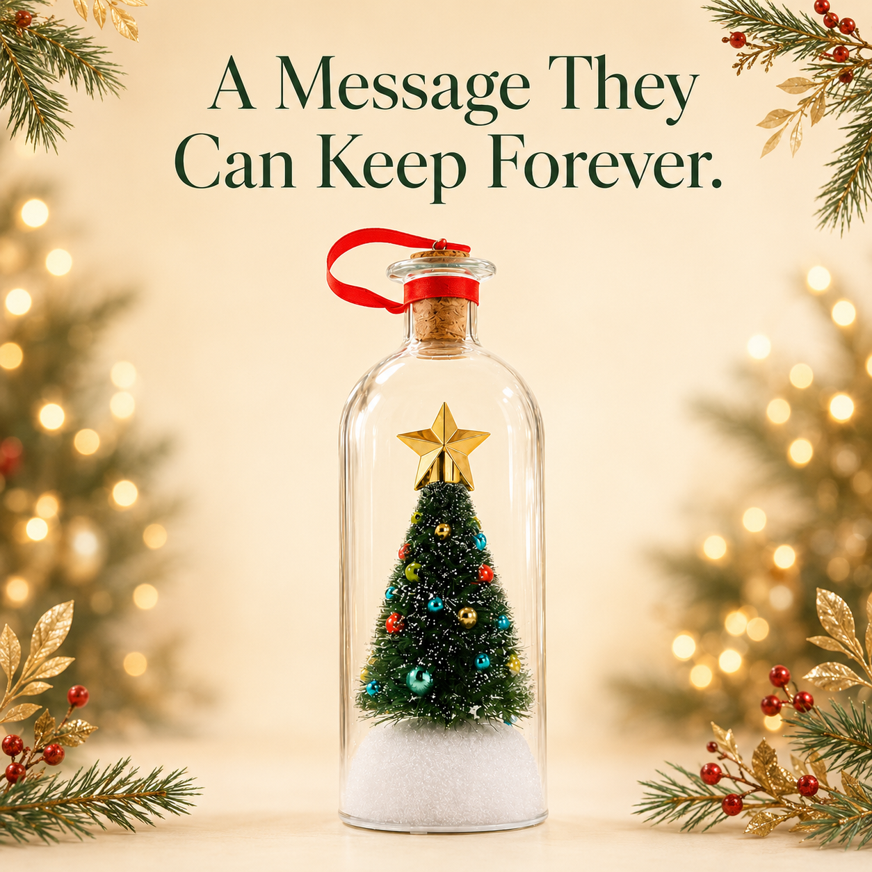 Monea™ Record-a-Message Christmas Tree